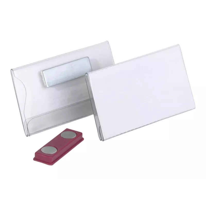Trwała plakietka magnetyczna 40x75mm