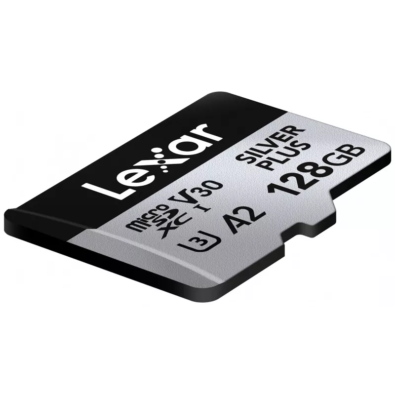 Pamięć Flash Lexar 128 GB UHS-I MicroSDXC Professional srebrny PLUS