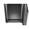 Szafa rack 19 cali LANBERG FF01-6222-23B 22U 600x1200 mm czarna z perforowanymi drzwiami