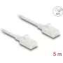 Kabel sieciowy DeLOCK RJ45 Cat.6A wtyk do wtyku 5m biały