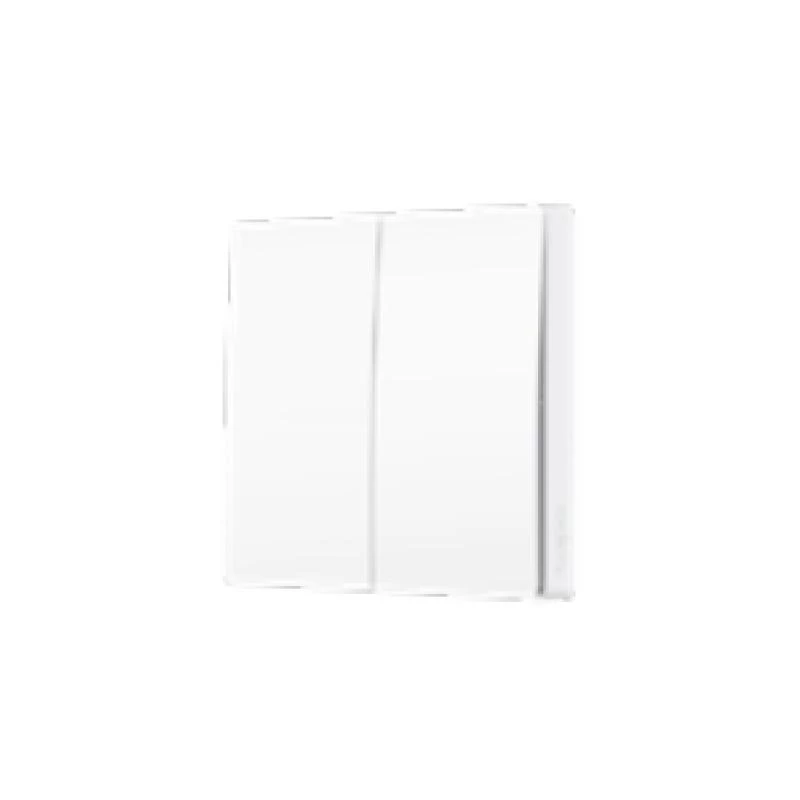 TP-Link Tapo Smart Light Switch 2-Gang 1-Way, Tilt, Biały, 91.5 mm, 100.5 mm, 55.5 mm, 200 g