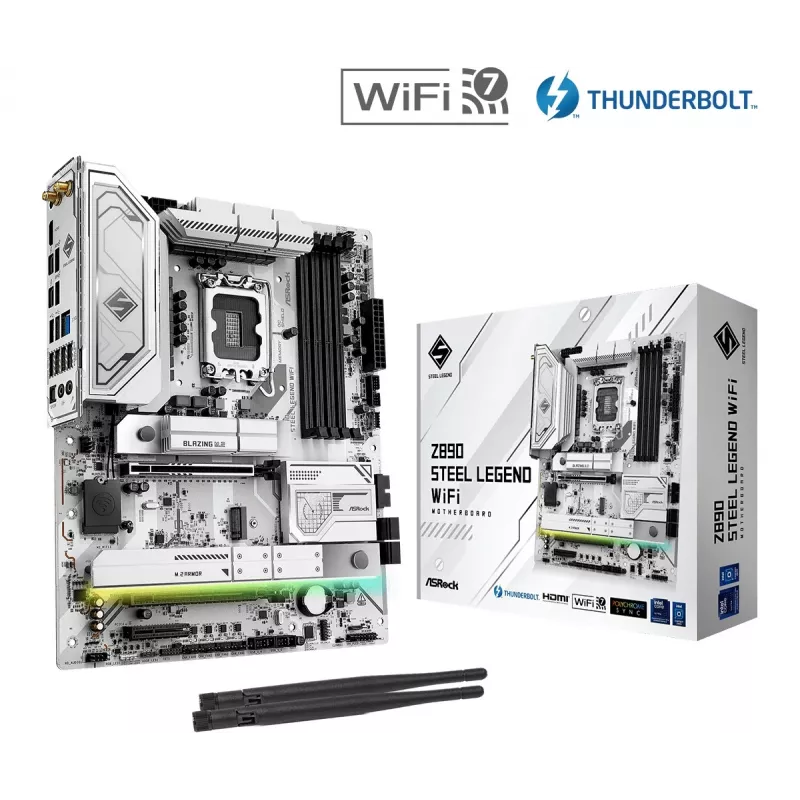 ASRock Z890 Steel Legend WiFi ATX Motherboard