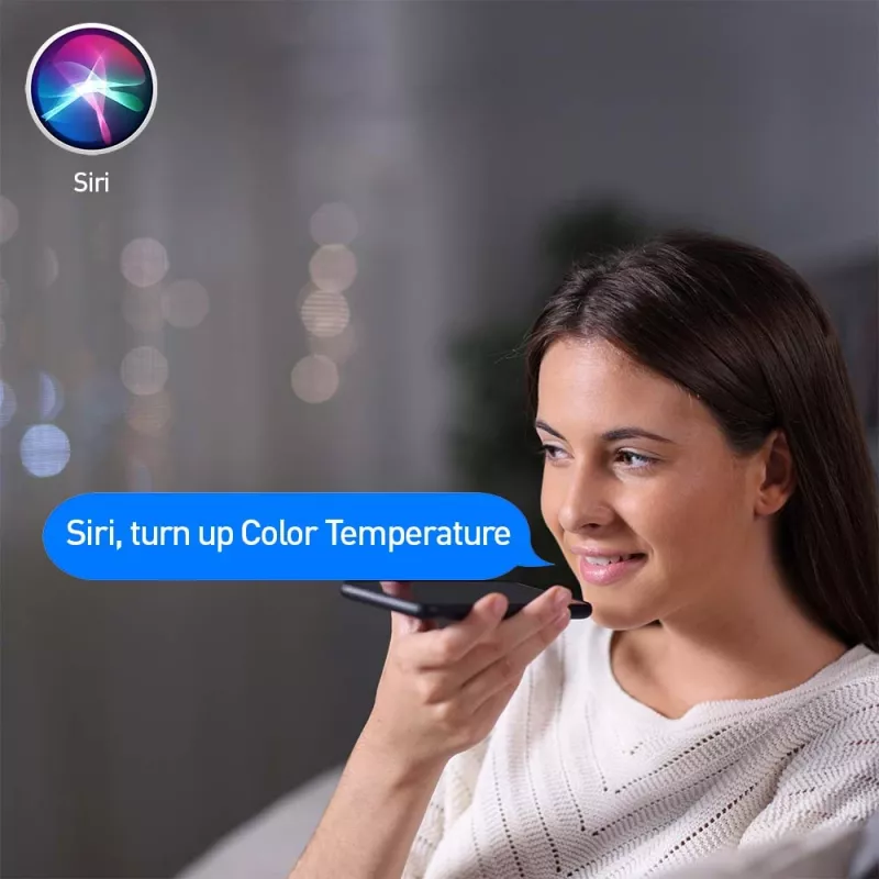 Inteligentna żarówka WiFi Tellur TLL331341 9W RGB Dimmer — Wi‑Fi RGB LED 9W, ściemnialna