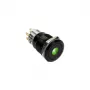 Przełącznik/Przycisk Wandaloodporny DimasTech 19mm Czarnyline Dot RGB PD218