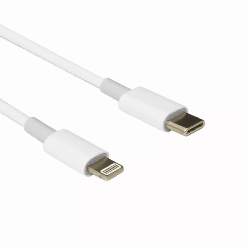 Sbox iPH./8pin M.->TYPEC M. 1M TYPEC-IPH7 biały