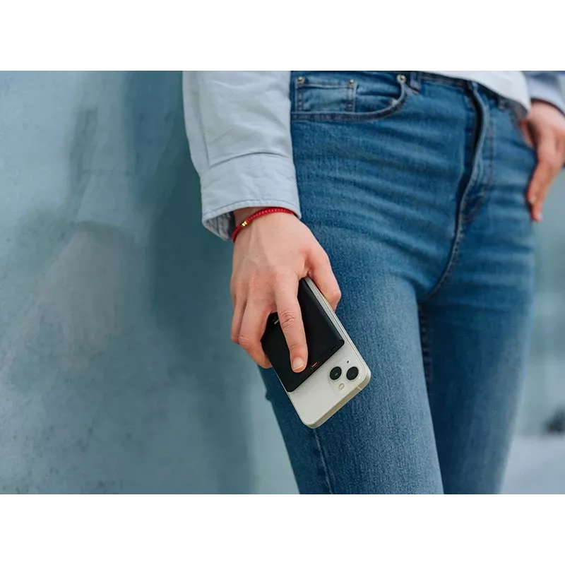 Ładowarka przenośna TRACER AirMag2 — 5000 mAh, kompatybilna z MagSafe, USB-C PD 20 W, ładowanie bezprzewodowe, 115 g, 1 port