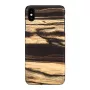 Etui na telefon man and wood do iPhone XS Max — biały heban czarny