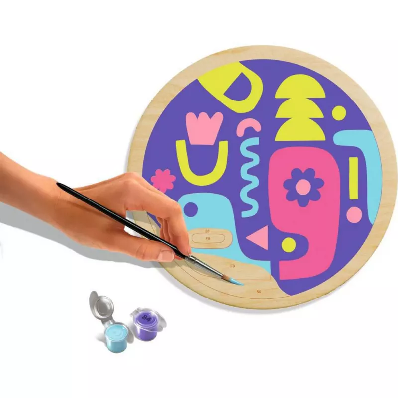 Zestaw Ravensburger CreArt z drewnianymi kwadratowymi kształtami — Ravensburger CreArt Wooden