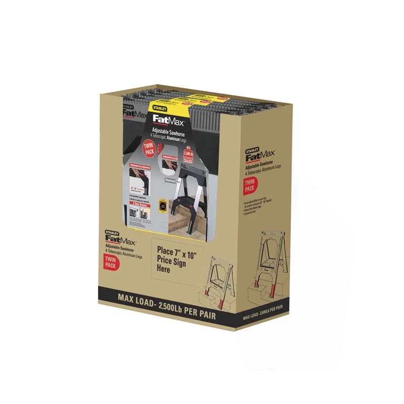 Aluminiowy kozioł Stanley FATMAX obciążenie 1135 kg 2 szt.