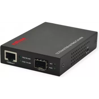 ROLINE Converter 1/2.5/5/10 Gigabit Ethernet RJ45 SFP lub SFP+ - Konwerter - Ethernet (21.13.1133)