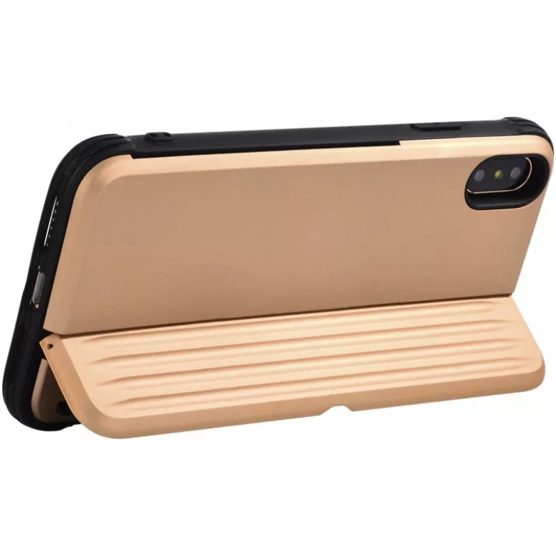 Etui ochronne Devia H-Card Series na iPhone XS/X 5,8 cala, złote