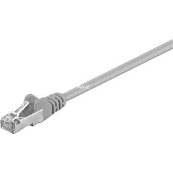 Wentronic Goobay Kabel krosowy CAT 5e, F/UTP, Szary, 15 m - Mieszanka miedzi CCA (50197)