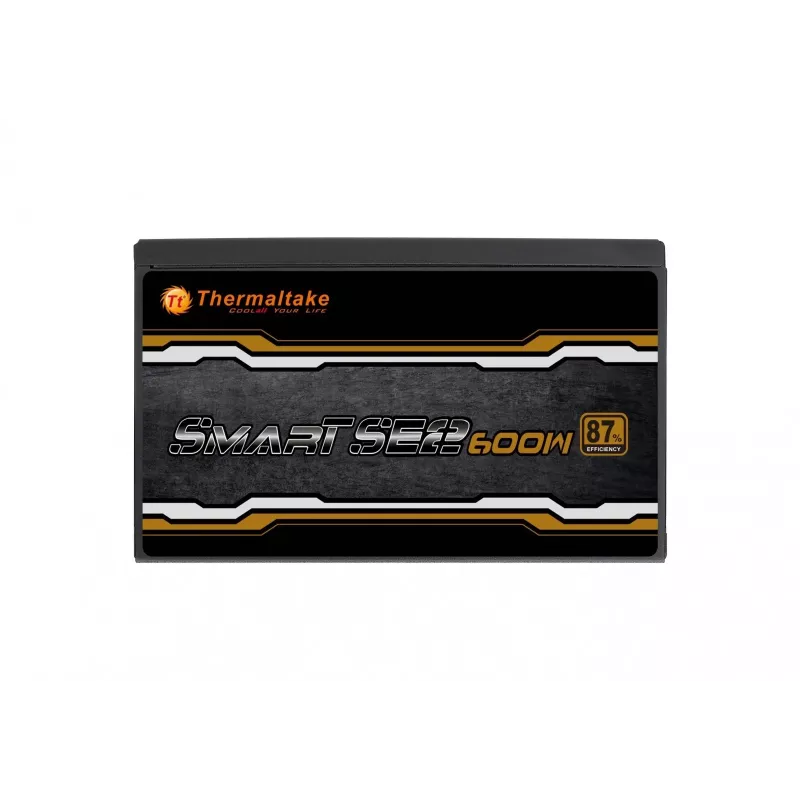 Zasilacz Thermaltake Smart SE2 600W ATX semi-modułowy, sprawność 86%, wentylator 120 mm