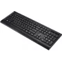 Renkforce RF-5799534 Bezprzewodowa klawiatura niemiecka, QWERTZ Czarna (RF-5799534)