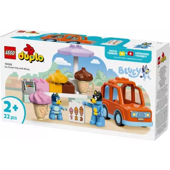 LEGO BLUEY 10458 Wycieczka na lody z Bluey