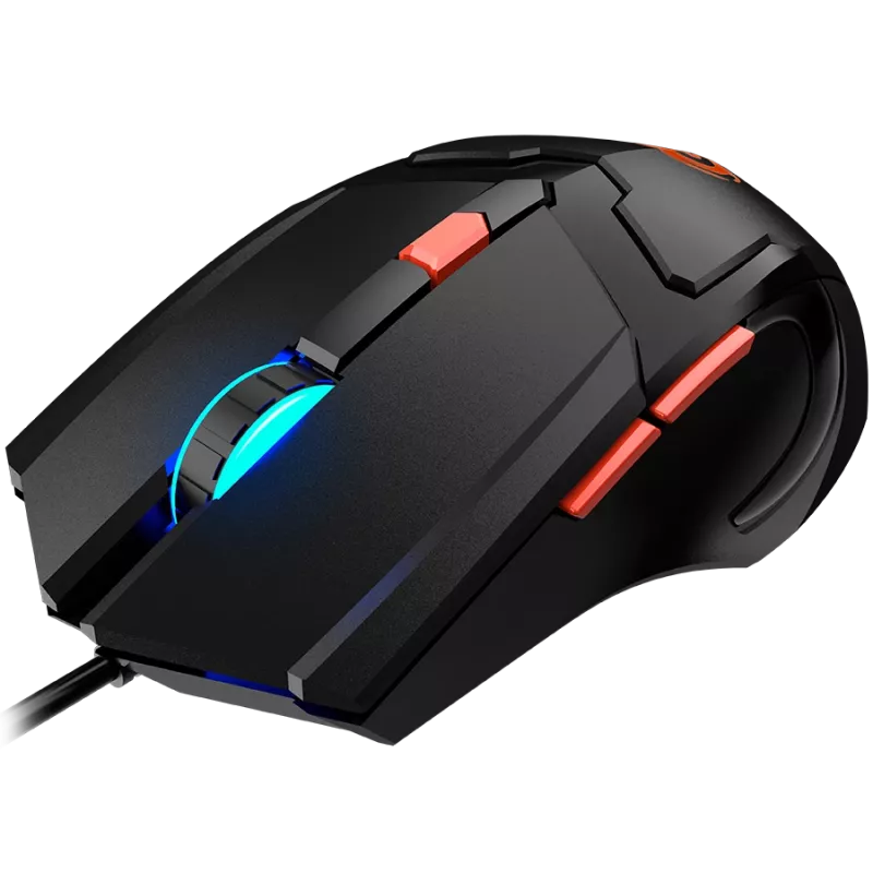 Mysz CANYON Vigil GM-2 RGB 6 przycisków Przewodowa Czarna