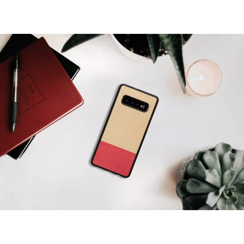 Etui na smartfona man and wood do Samsung Galaxy S10 Plus — Miss Match Czarny