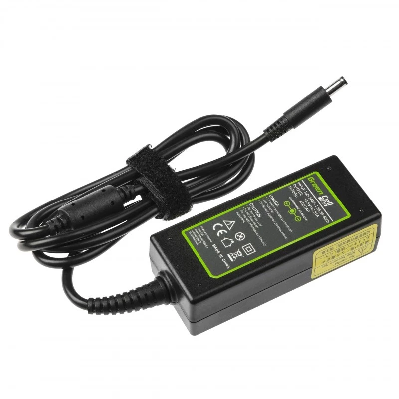 Zasilacz zielony Cell AD57AP 45W 19.5V 2.31A do laptopów Dell, do użytku wewnętrznego, czarny