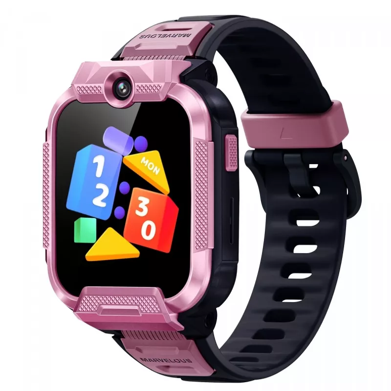 Smartwatch dla dzieci Mibro Z5 4G LTE różowy