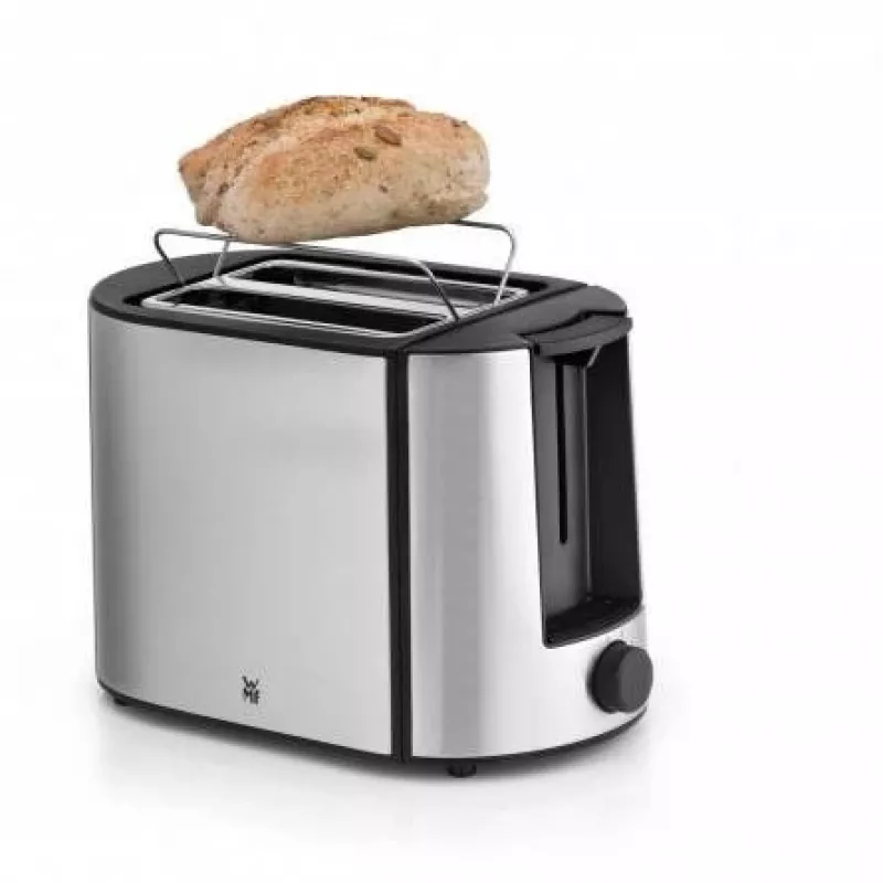 Toster WMF Bueno Pro 6 — 2-kromkowy, 870 W, srebrno-czarny