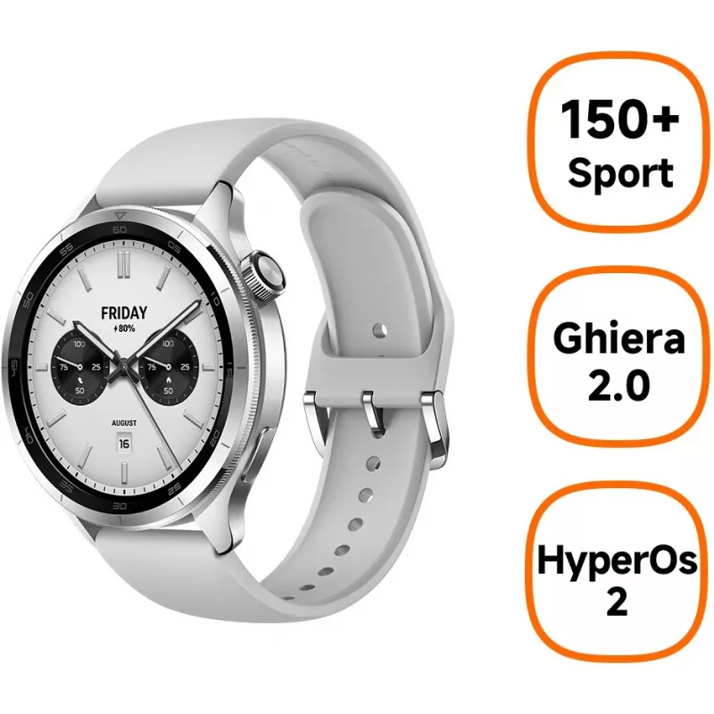 Smartwatch Xiaomi Watch S4 Srebrny