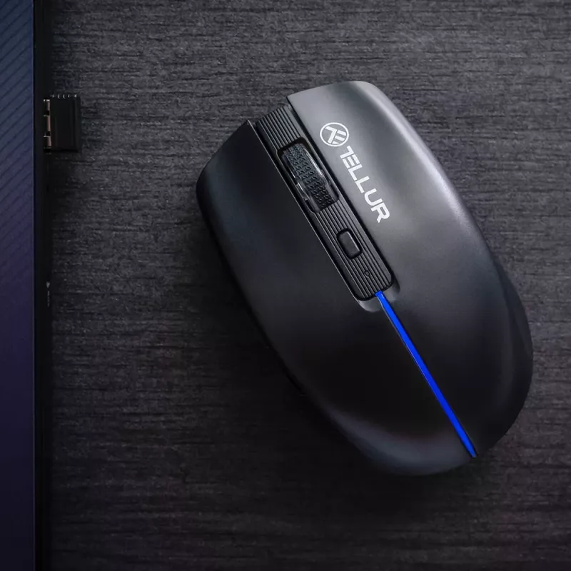 Tellur Silent Click Wireless mysz Czarny