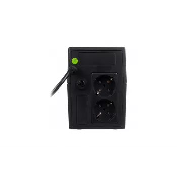 Zasilacz awaryjny UPS DIGITUS Line-Interactive DN-170064-B 800 VA (480 W), AVR, LCD, Tower, 2 gniazda AC, typ F