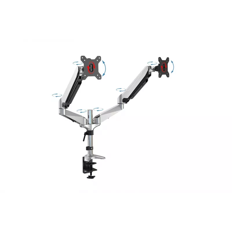 Digitus Dual monitor mount, 2x 32, 2x 8 kg