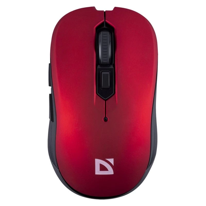 Bezprzewodowa mysz RF z cichymi kliknięciami DEFENDER Gassa MM-105 — symetryczna, 1600 DPI, 2,4 GHz, nanoodbiornik USB