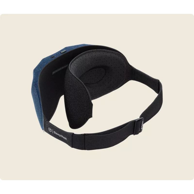 Therabody SleepMask masażer Face Czarny, Niebieski