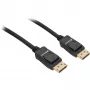 Kabel DisplayPort Sharkoon 1.4 8K, 1 m, czarny