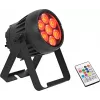 LED PAR Light EUROLITE AKKU IP PAR 7 QCL CRMX MK2 — zasilany bateriami uplighter RGBW z diodami QCL i CRMX