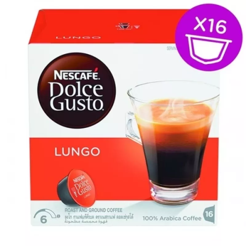 Kawa Lungo Nescafe Dolce Gusto, 16 kapsułek