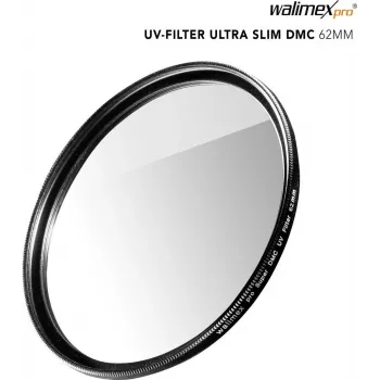 UV Filter walimex pro cienki Super DMC 62mm – cienki 62 mm camera lens UV filter