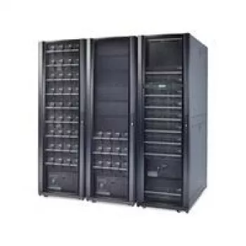 APC Symmetra PX 128kW Skalowalny do 160kW - układ zasilania - AC 400 V - 128 kW - 128000 VA - 3 fazy - 42U - Czarny (SY128K160H)
