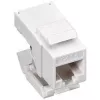 Wentronic Goobay CAT 6 KeyStone RJ45 Jack, UTP Unshielded, 250 MHz - Connection: toolless SNAP-IN (95742)