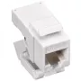 Wentronic Goobay CAT 6 KeyStone RJ45 Jack, UTP Unshielded, 250 MHz - Connection: toolless SNAP-IN (95742)