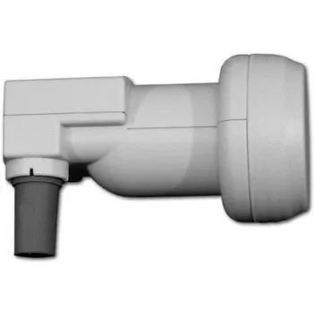 LNB Televes SP4EN konwerter niskoszumowy 10,7–11,7 GHz, tuba zasilająca 4 cm, 80 mA, szary
