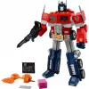 LEGO® 10302 Icons Optimus Prime, zestaw modeli robotów Transformers