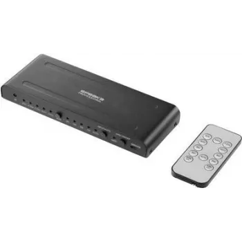 SP-HDA-550 4-portowy przełącznik HDMI ARC kanał zwrotny audio 3840 x 2160 (SP-10358320)