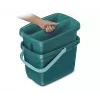 Wiadro Leifheit Combi Box 1052001 z wbudowanym wirygatorem i ergonomicznym uchwytem