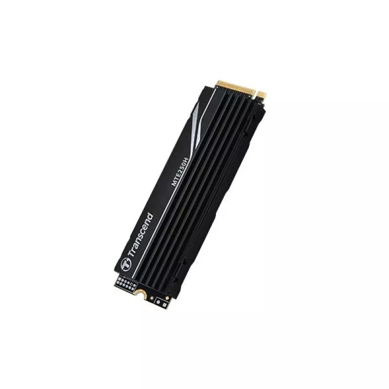 Dysk SSD Transcend 1 TB M.2 2280 PCIe Gen4x4 NVMe z pamięcią DRAM i metalowym radiatorem