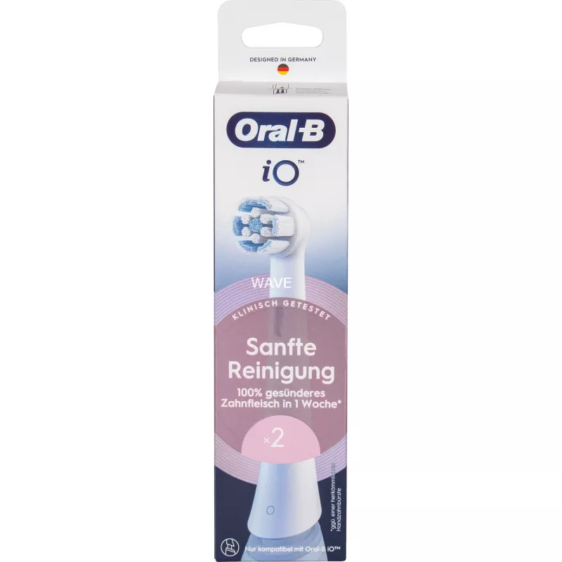 Główki wymienne do szczoteczki elektrycznej Oral-B iO Gentle Cleaning biały, 2 szt.