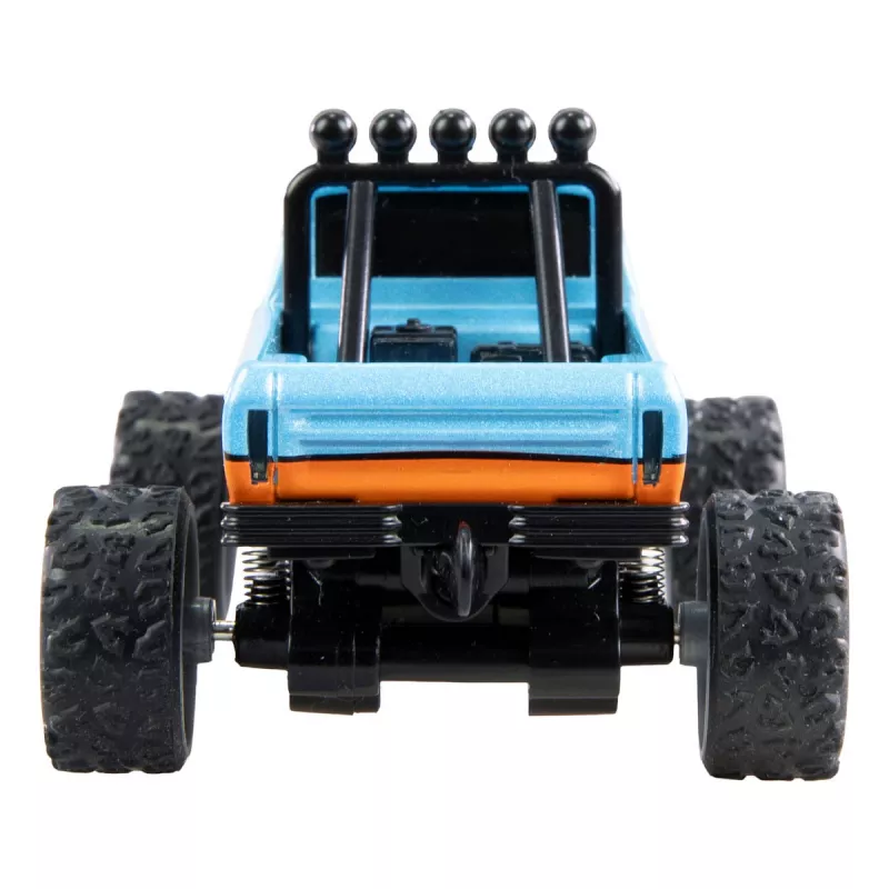 Radio-controlled Amewi Monster Truck DieCast 1:64 RTR, niebieski/pomarańczowy