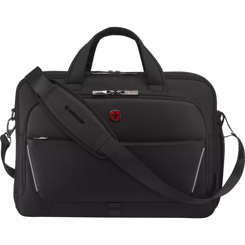 Wenger aktówka Meteor na laptopy 16–17 cali (maks. 43,2 cm) czarna