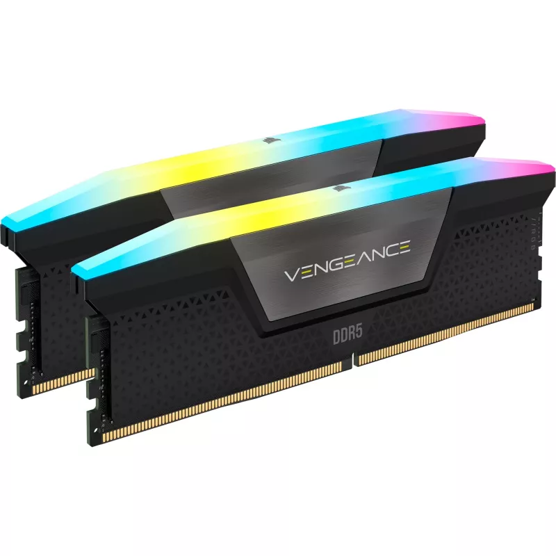 DIMM 96 GB DDR5-6600 (2x 48 GB) Dual-Kit, pamięć czarna, CMH96GX5M2B6600C32, Vengeance RGB, INTEL XMP