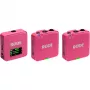 Mikrofon bezprzewodowy RODE Wireless GO III Pink — kompaktowy dwukanałowy system nadajnika i odbiornika