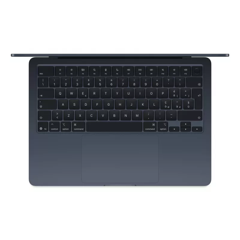 Apple MacBook Air 13-calowy: chip M4 z 10-rdzeniowym CPU i 10-rdzeniowym GPU, 24 GB, 512 GB SSD – Midnight