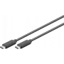 Kabel USB WENTRONIC HL66507 USB 3.2 Gen 1 1.5 m USB C Czarny