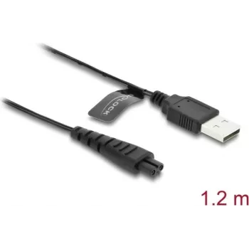 Kabel ładujący USB 5 V do golarek elektrycznych DELOCK kompatybilny z seriami Remington HC4250 MB4200 MB6850 XR1330